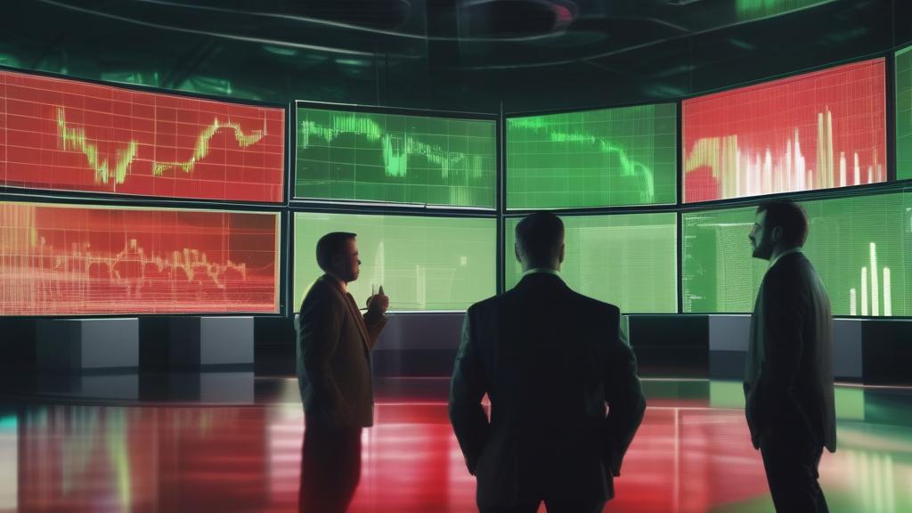 Trading screens with volatility and energy shock