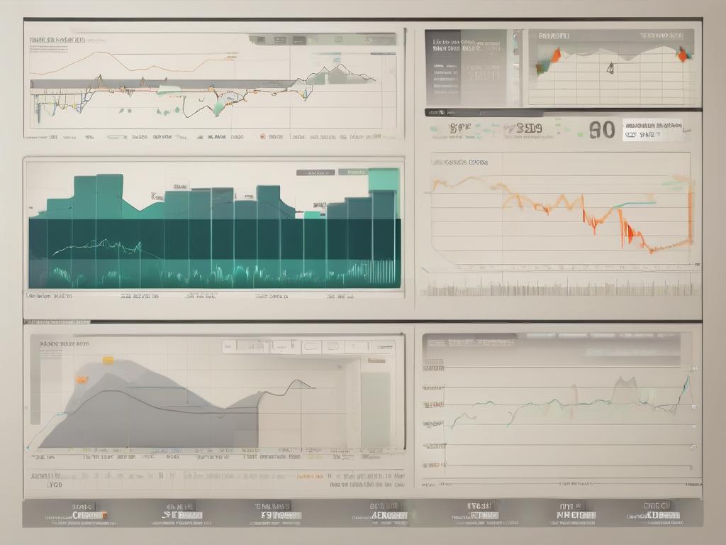 Market dashboard style chart